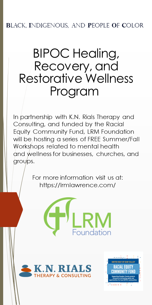 BIPOC Wellness flyer